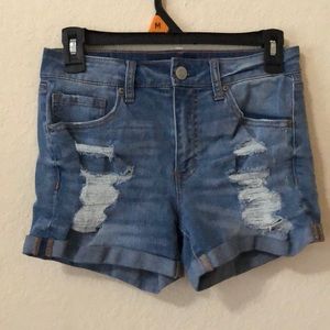 Aeropostale high waisted jean shorts size 6